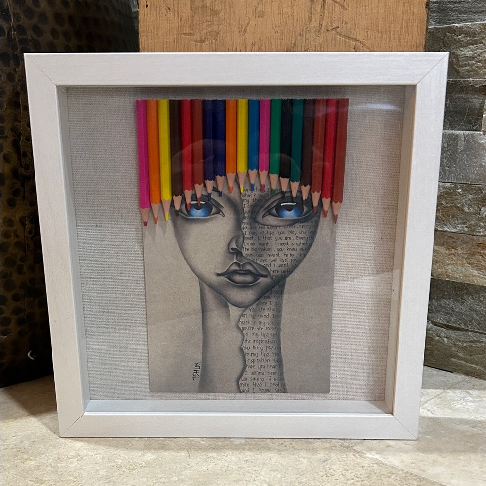 TSHUN Mixed Media Colored Pencil Art